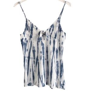 Chaser NWT Tie Dye Knot Front Tank Top Size Medium